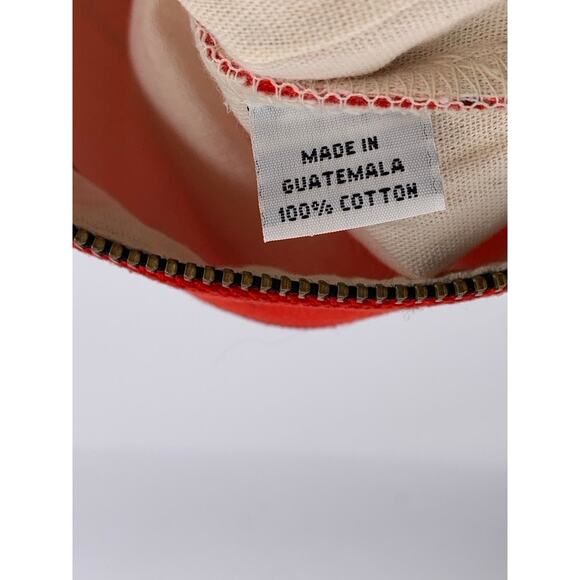 PROUD MARY Women's Orange Windowpane Tassel Clutch Wallet SZ OS - Picture 7 of 10